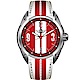 MINI Swiss Watches 休閒運動腕錶(MINI-82E)-白+紅/45mm product thumbnail 1
