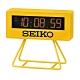 SEIKO 日本精工 倒數計時 電子鐘 鬧鐘(QHL062Y)-黃/9.3X10.4cm product thumbnail 1