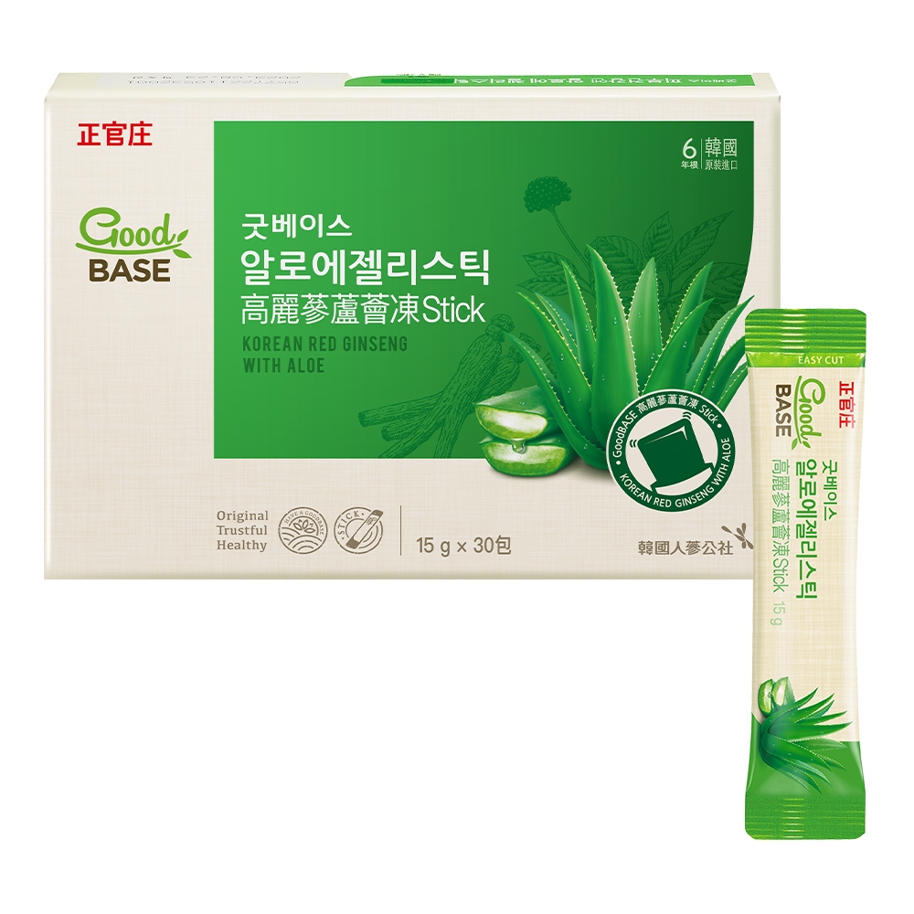 【正官庄】高麗蔘蘆薈凍Stick(15g*30入)