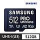 SAMSUNG 三星PRO Ultimate microSDXC UHS-I U3 A2 V30 512GB記憶卡 公司貨 (MB-MY512SA) product thumbnail 2