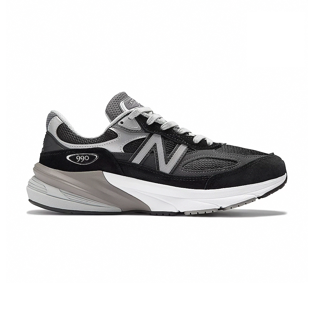 New Balance 990 V6 男黑色2E楦英美鞋經典復古鞋休閒鞋M990BK6-2E