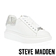 STEVE MADDEN-GAZE-R 後跟鑽面平板休閒鞋-白色 product thumbnail 1