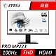 MSI微星 PRO MP223 22型 FHD VA商用螢幕 product thumbnail 1