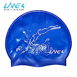 羚活 兒童矽膠泳帽 跳水 LANE4 SILICONE CAP