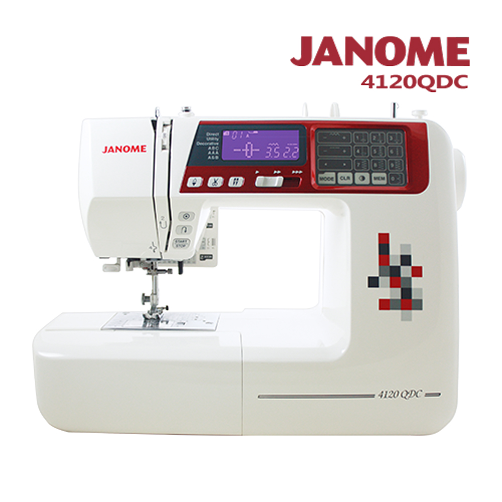 日本車樂美JANOME 4120QDC 電腦型縫紉機