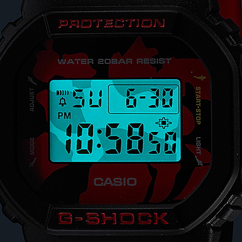 CASIO卡西歐G-SHOCK 錦鯉御三家昭和三色日本生產製造DW-5600JK-1_42