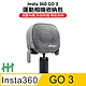 【HH】Insta360 GO 3 拇指相機收納包(太空灰-半開) product thumbnail 2