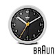 德國百靈 BRAUN 簡約經典款圓形鬧鐘 (BC12WB)-白黑雙色 product thumbnail 1