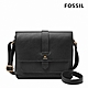 FOSSIL Kinley 真皮翻蓋方包-黑色 ZB7878001 product thumbnail 1