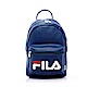 FILA 皮革小型雙肩後背包-藍 BPS-5401-BU product thumbnail 1