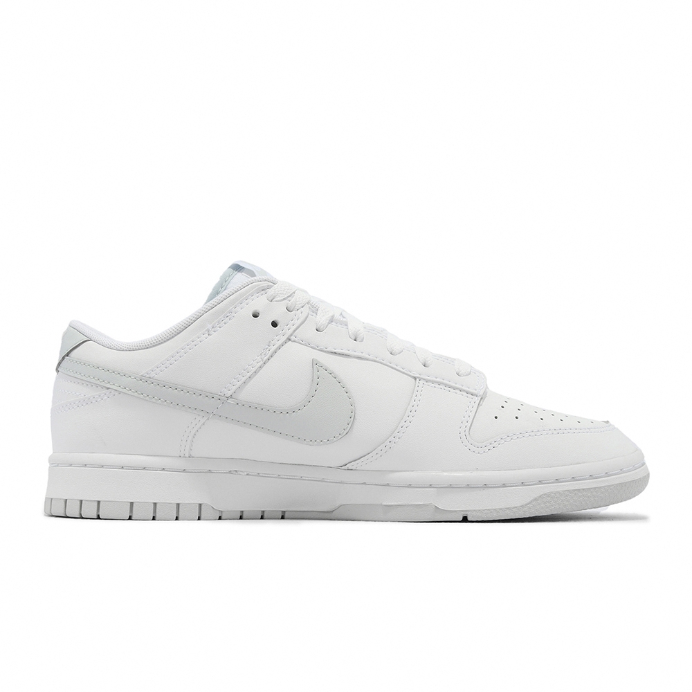 Nike 休閒鞋Dunk Low Retro 男鞋白灰經典款White Pure Platinum DV0831