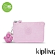 Kipling 溫柔櫻花粉紫色三夾層配件包-CREATIVITY S product thumbnail 1