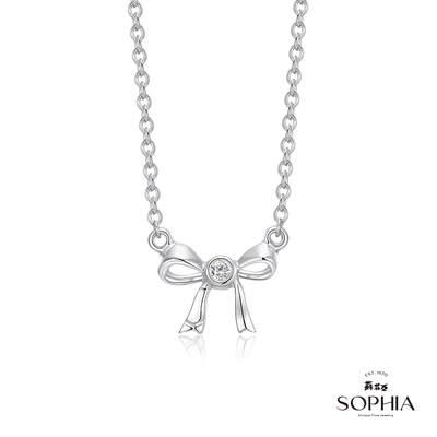SOPHIA 蘇菲亞珠寶 - 愛的禮物 14K金 鑽石套鍊