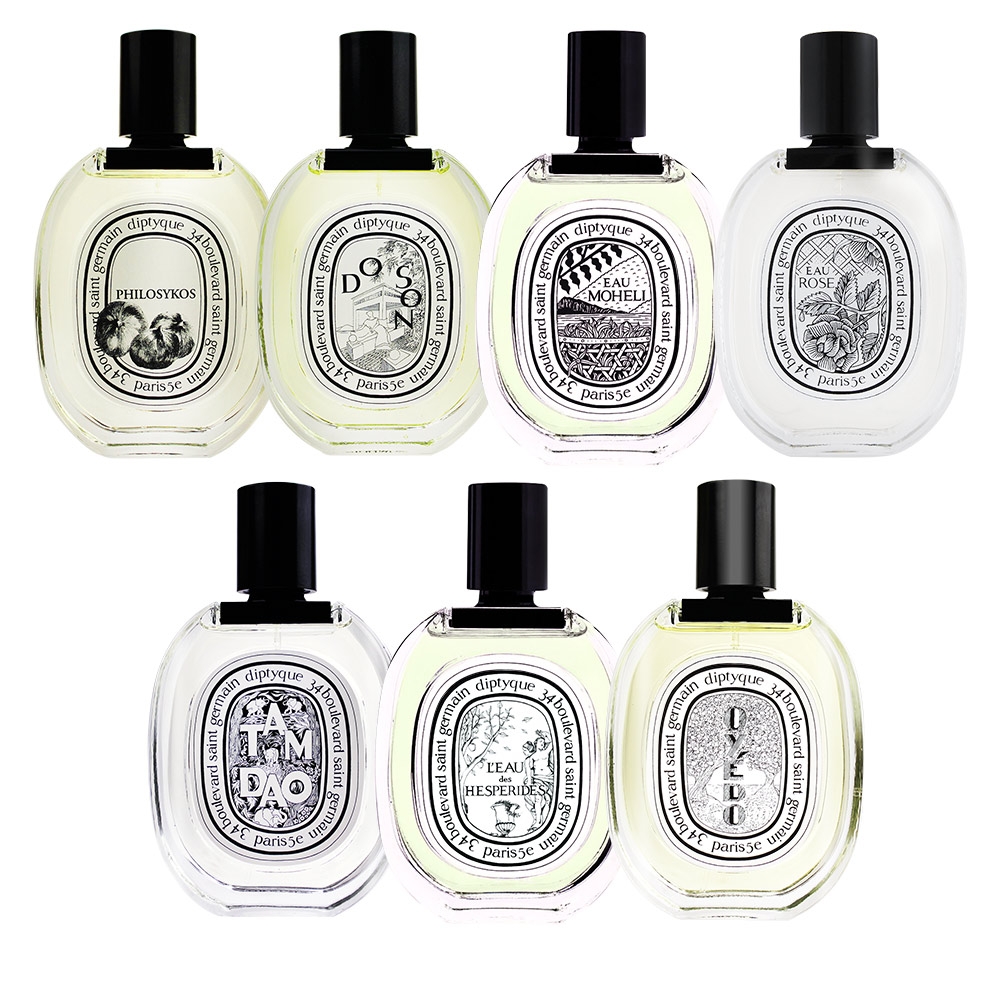 *DIPTYQUE 經典淡香水(100ml)-多款可選[東京/希臘無花果/海絲佩拉蒂/杜桑/依蘭之水/玫瑰之水/譚道]國際航空版