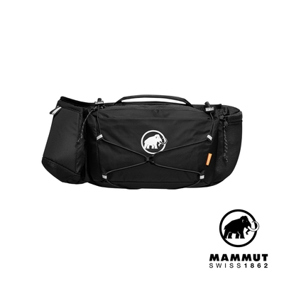 【Mammut 長毛象】Lithium Waistpack 多用途運動腰包 黑色 #2810-00290