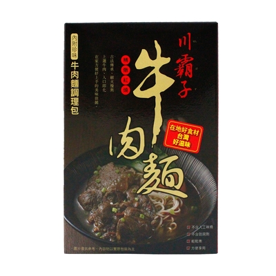 那魯灣 川霸子紅燒牛肉麵 10包(370g/包)