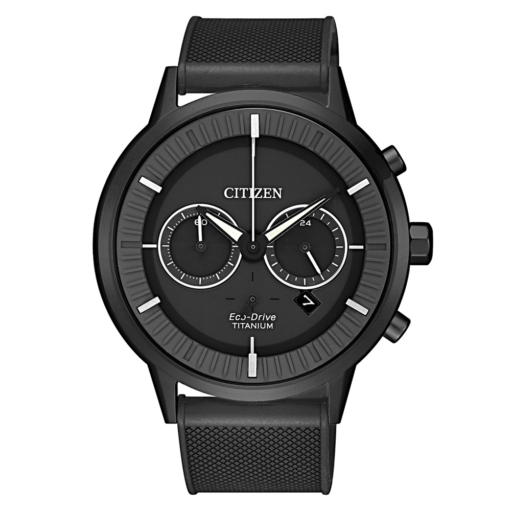 CITIZEN 時空超人超級鈦光動能腕錶/CA4405-17H