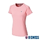 K-SWISS PF Logo Tee排汗T恤-女-粉橘 product thumbnail 1