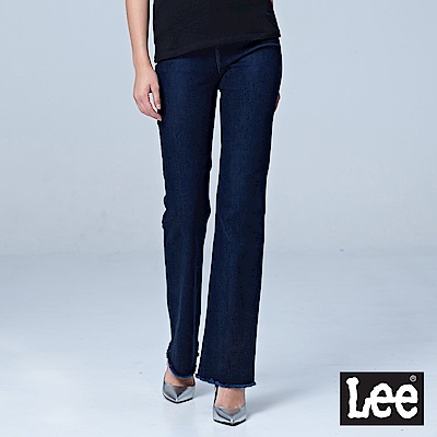 Lee 高腰喇叭褲/BO-深藍色