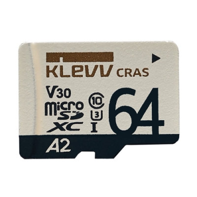 KLEVV 科賦 CRAS microSDXC UHS-I U3 V30 A2 64GB 記憶卡