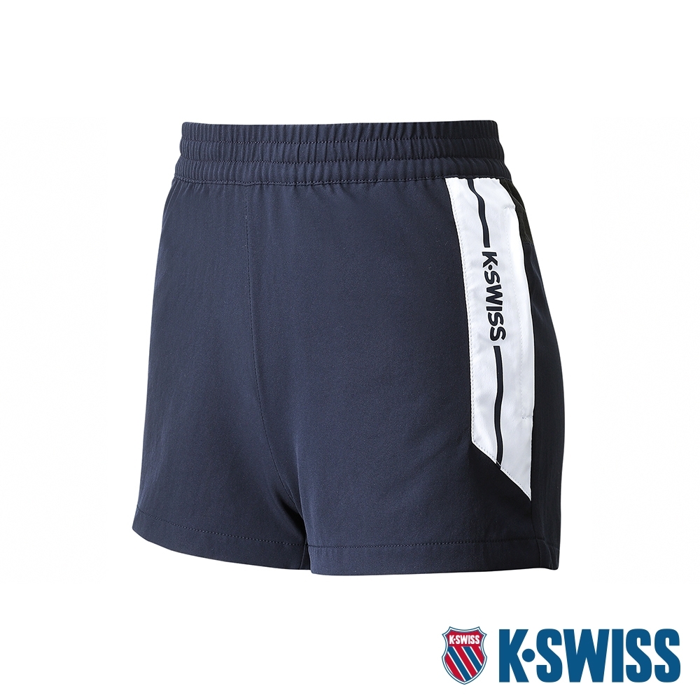 K-SWISS Woven Shorts 2運動短褲-女-藍