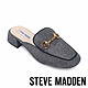 STEVE MADDEN-LOUISE 閃面馬銜釦穆勒拖鞋-銀色 product thumbnail 1