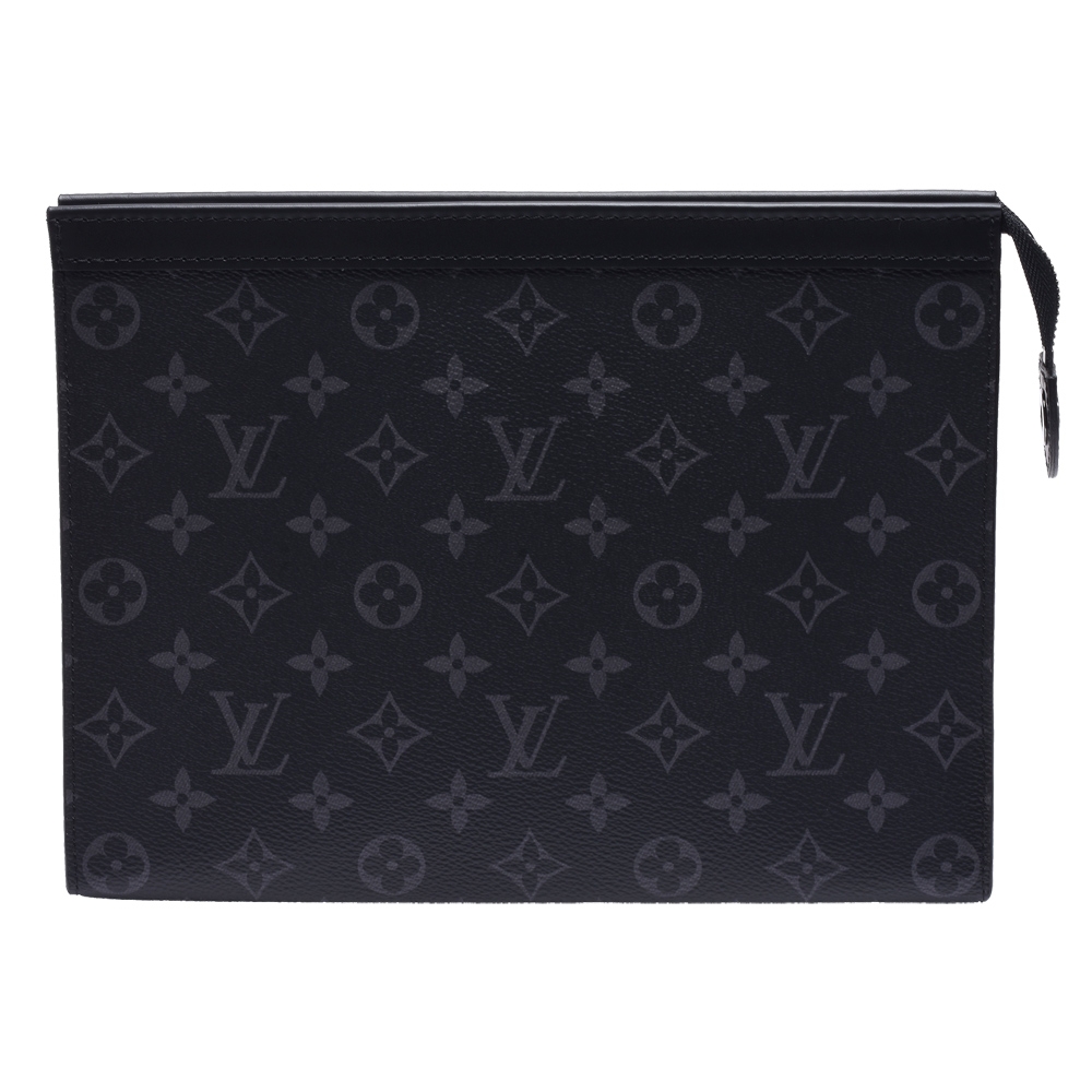 Louis Vuitton Monogram Eclipse Pochette Voyage MM M61692 Men's