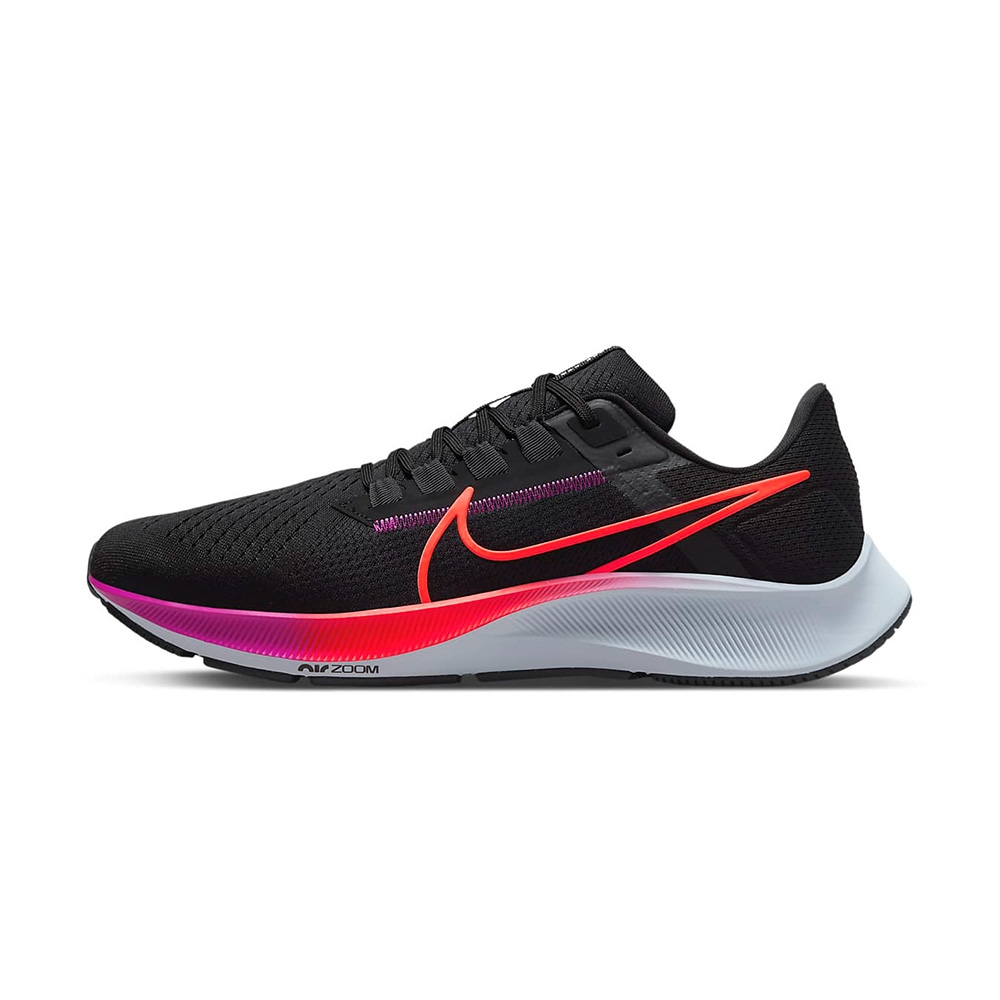 Nike Air Zoom Pegasus 38 男鞋黑色小飛馬經典氣墊運動鞋慢跑鞋CW7356