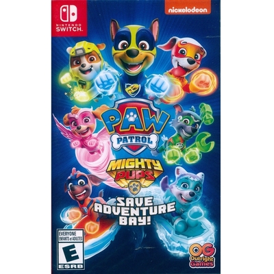 汪汪隊立大功拯救冒險灣 Paw Patrol Mighty Pups Save Adventure Bay - NS Switch 英文美版