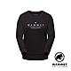 【Mammut長毛象】 Mammut Core ML Crew Neck Logo W 機能長袖T恤 黑色 女款 #1014-04070(網路獨賣) product thumbnail 1