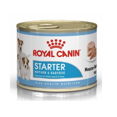 royal canin法國皇家-離乳犬與母犬慕斯(stm) 195g x 12入組(購買第二件贈送寵物零食x1包)