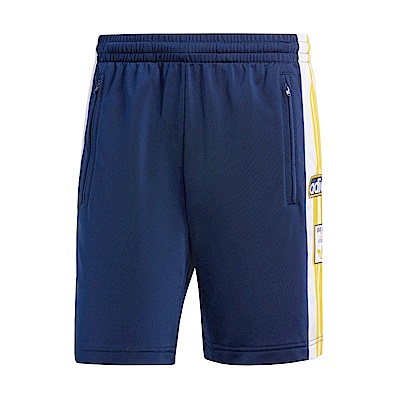 Adidas Adibreak Short [IU2372] 男 短褲 運動 休閒 三葉草 按扣 拉鍊口袋 深藍