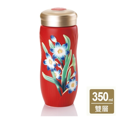 乾唐軒活瓷 水仙隨身杯 350ml(2色任選)