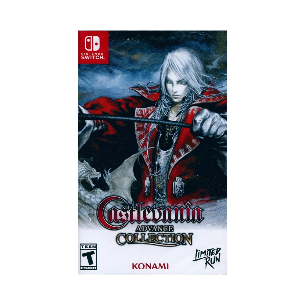 惡魔城 Advance 精選輯 白夜協奏曲封面 Castlevania - NS Switch 英日文美版 | Switch 遊戲軟體 |  Yahoo奇摩購物中心