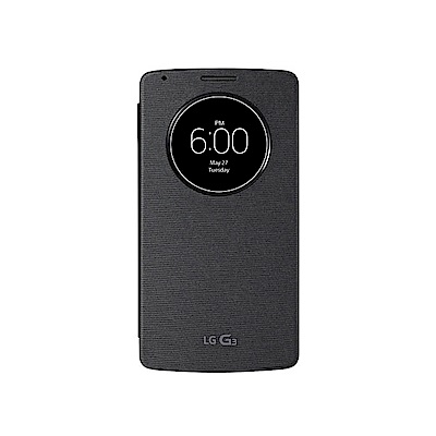 LG G3 D855 原廠視窗感應式皮套 黑色 (台灣公司貨)