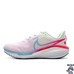 Nike 女鞋 慢跑鞋 Vomero 17 白粉藍FZ3974-686