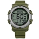 JAGA 捷卡 電子運動 倒數計時 計時碼錶 鬧鈴 日常生活防水 橡膠手錶-綠色/47mm product thumbnail 1