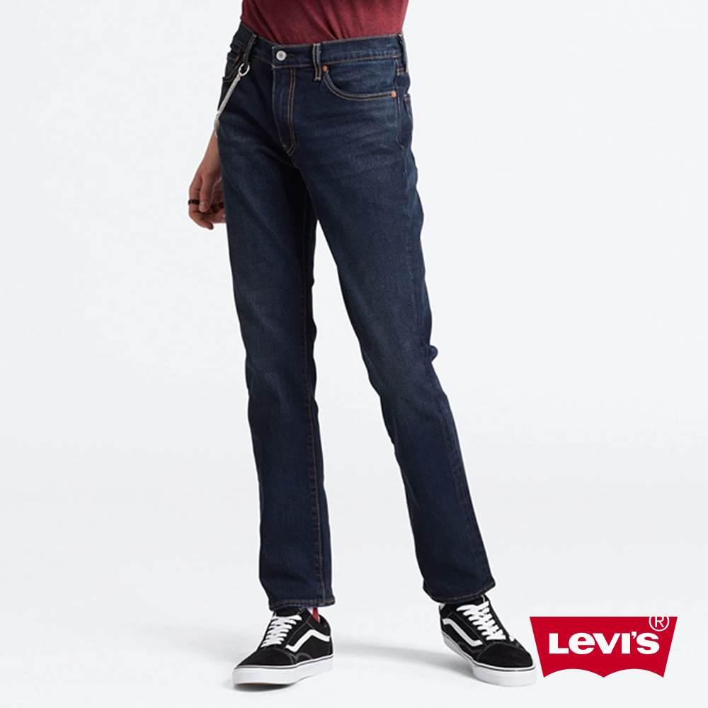 Levis 男款 511 低腰修身窄管牛仔褲 Miyabi 保暖纖維內刷毛