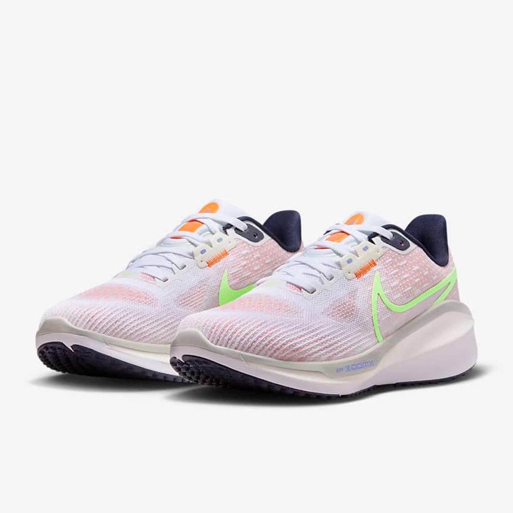 NIKE 慢跑鞋 女鞋 運動鞋 緩震 W VOMERO 17 白粉 FB8502-100 (2W5484)