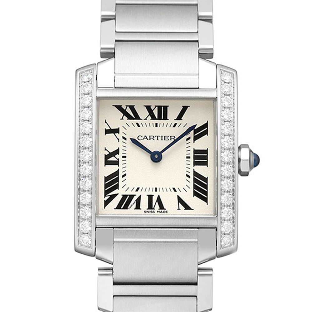 CARTIER Tank Fran?aise(W4TA0008)小型腕表x20.30mm