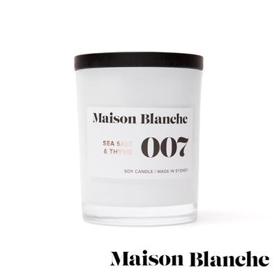 澳洲 Maison Blanche 海鹽＆百里香 Sea Salt & Thyme 200g 香氛蠟燭