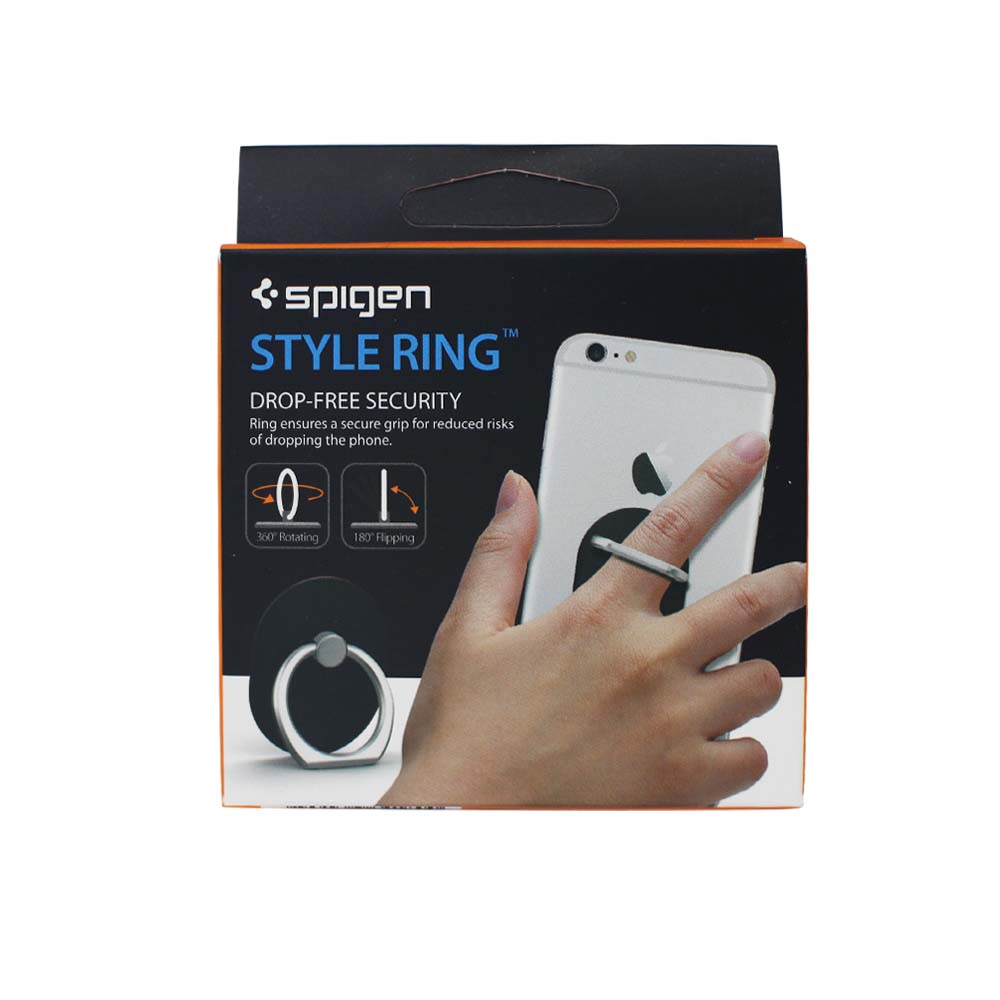 韓國Spigen Style Ring多用途360度平板手機指環扣支架(附掛勾)