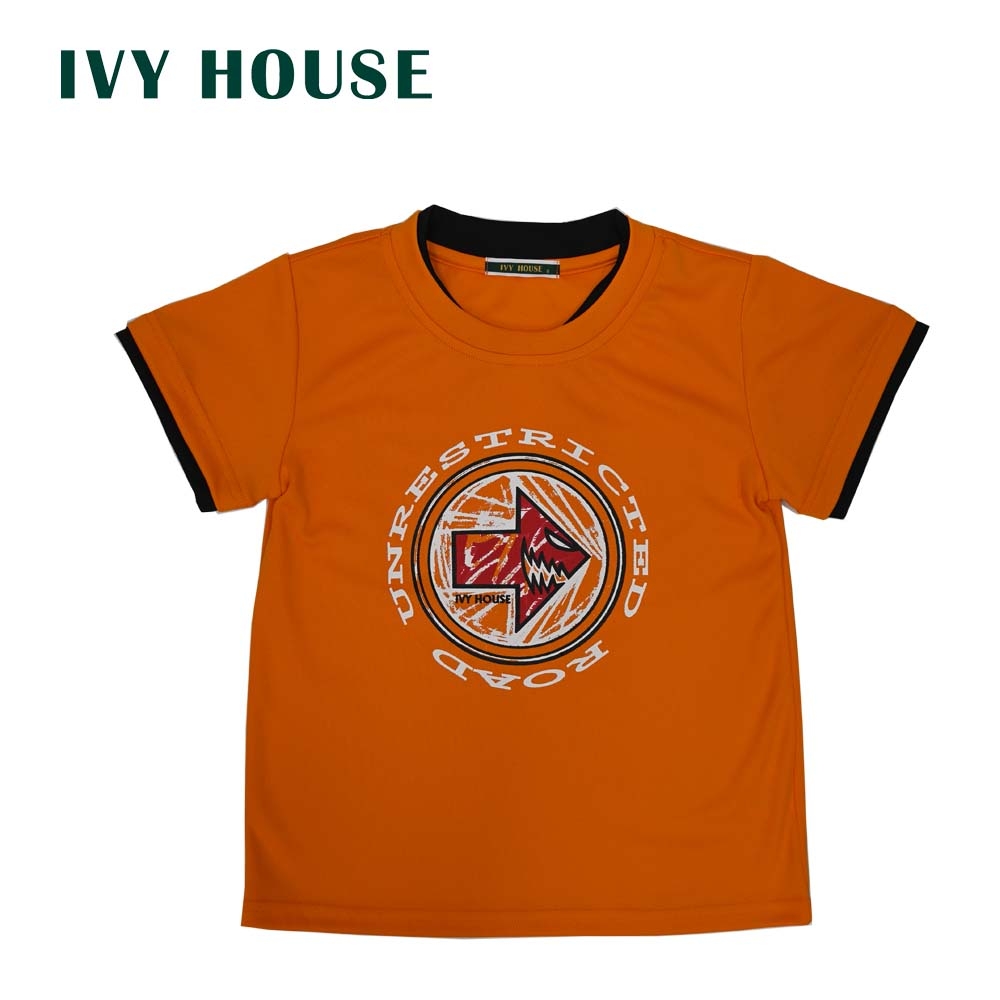 IVY HOUSE常春藤 吸濕排汗圓領T恤衫(110cm~175cm)台灣製231707-23