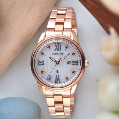 SEIKO 精工錶 LUKIA 限量錶 太陽能錶 腕錶 女錶 手錶-V137-0DC0G,SUT368J1_SK043
