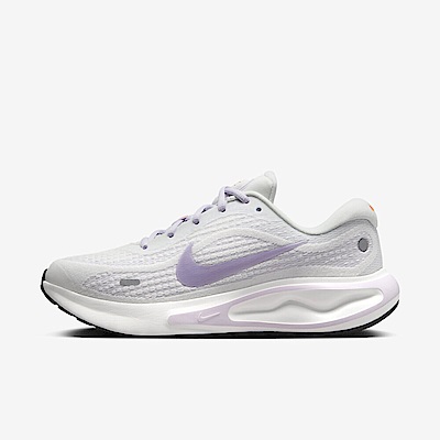 Nike W Journey Run [FJ7765-100] 女 慢跑鞋 運動 路跑 緩震 穩固 舒適 灰白 紫