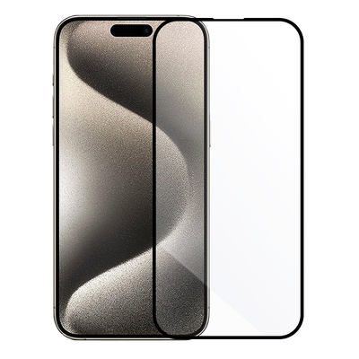 Metal-Slim Apple iPhone 15 Pro Max 0.3mm 3D全膠滿版9H鋼化玻璃貼