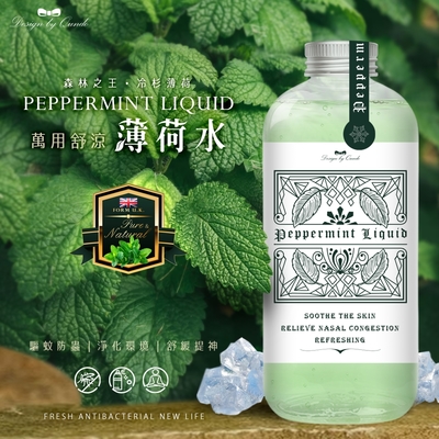 康朵萬用 舒涼薄荷水/ 芙蓉香茅水 大容量裝500ML*3入組（驅蚊防蟲/萬用舒涼）