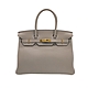 Hermes Birkin Togo牛皮手提柏金包-30cm(M8灰/金釦) product thumbnail 1