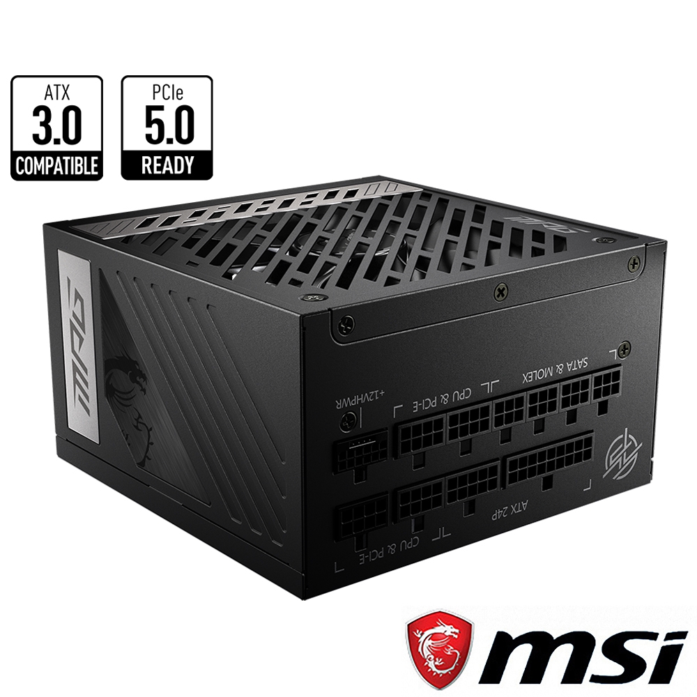 MSI微星 MPG A850G PCIE5 電源供應器