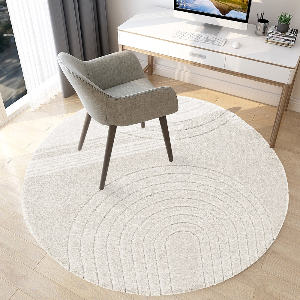 范登伯格 - FARA 比利時進口立體簡約圓型地毯- (160cm圓)